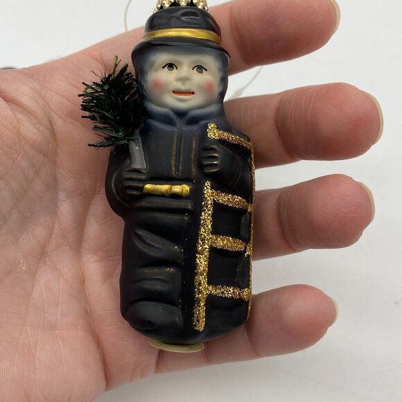 Chimney Sweep Glass Christmas ornaments Poland Midwest Cannon Falls Germany - Picture 11 of 15